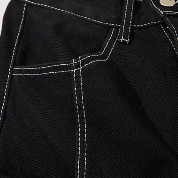 Multi-Pocket Neon Reflective Pants alternatif görünüm