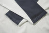 Clean Block Patchwork Sweatshirt