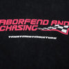 Contrast Color Pit-Crew T-Shirt