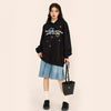 Star Graphic Oversized Sweatshirt