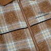 Colorblock Plaid Splice Panel Top