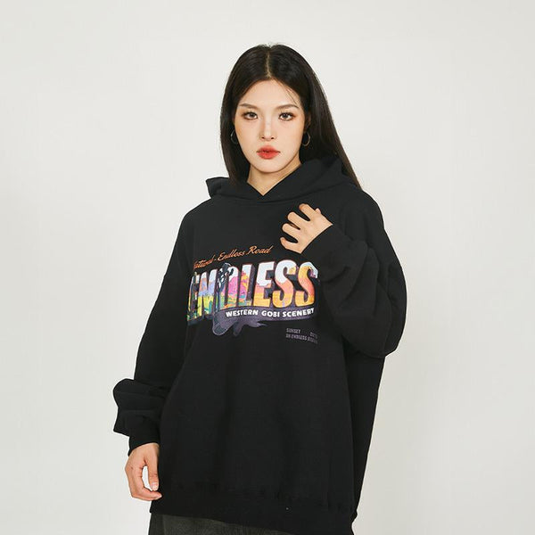 Endless Vibrant Letter Sweatshirt