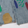 Colorful Graphic Denim