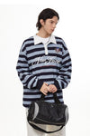 Heritage Multi-Stripe Rugby T-Shirt
