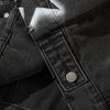 Relaxed Star Washed Denim Jacket