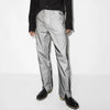 Reflective Gray Classic-Leg Denim