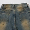 Flare Leg Multi-Pocket Street Denim