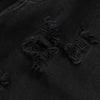 Black Faded Classic-Leg Denim