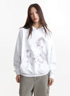 Dreamy Portrait Graphic Sweatshirt