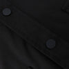 Polo Neck Chain-Detail Pocket Shirt
