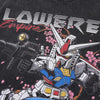 Aged Otaku-Style Robot Imprinted T-Shirt