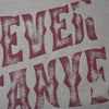 Letter Stamped Faded-Wash Boxy-Fit T-Shirt
