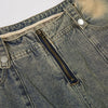 Striped Multi-Utility Relaxed Denim