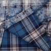 Distressed Plaid Vintage Torn Top