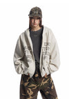 Motivational Zip-Up Sweatshirt