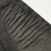 Faded Wrinkled Torn Denim