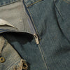 Kadın Yıldız Baskılı Jean Pantolon, detay görünüm — Navra Wear