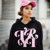 Relaxed Front-Pocket Letter Sweatshirt
