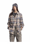 Woven Jacquard Pattern Casual Top