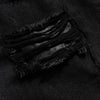Faded Relaxed Black Denim