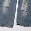 Chic Torn Bell Leg Denim