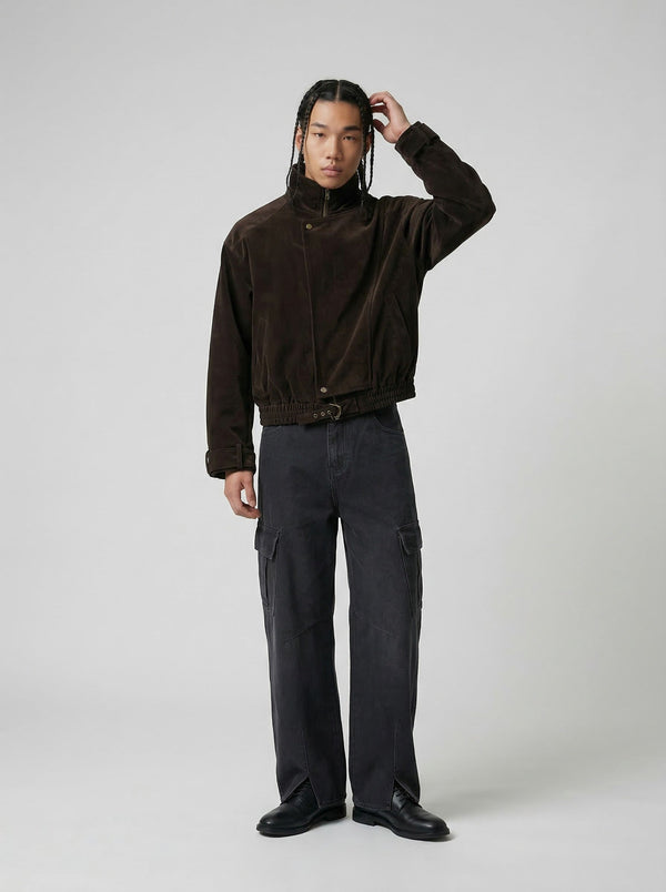 Bell-Leg Utility Denim in Rinse Denim alternatif görünüm