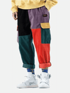 Corduroy Color-Block Field Pants