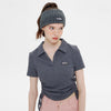 Women's Placket-Neck With Side Ties T-Shirt