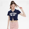 Women's Archive Print Placket-Neck Shirt