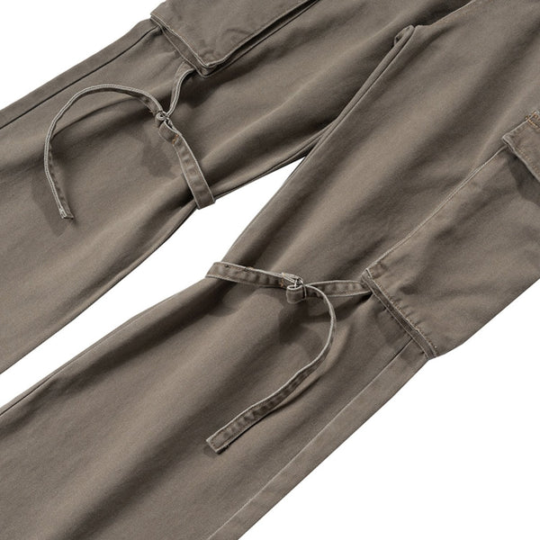 Irregular Rinse Pintuck Denim alternatif görünüm