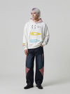 Hairpin Graphic Relaxed Sweatshirt