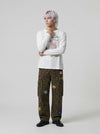 Meticulous Cartoon Visual Long-Sleeve T-Shirt