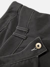 Kruvaze Panel Baggy Bol Paça Pantolon, detay görünüm — Navra Wear