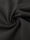 Kruvaze Panel Baggy Bol Paça Pantolon, model üzerinde — Navra Wear