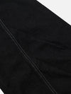 Buruşuk Bol Paça Jean Pantolon, önden görünüm — Navra Wear