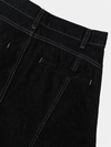 Buruşuk Bol Paça Jean Pantolon, kombin görünüm — Navra Wear